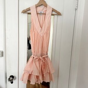 Orange and white Koch dress!!